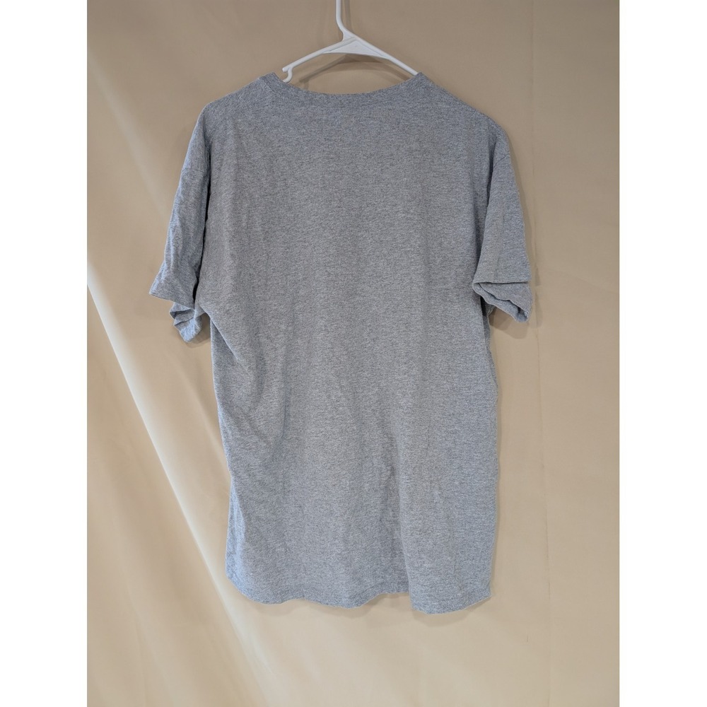 BUCKHORN Band T-Shirt GILDAN Ultra Cotton Gray Size Large – School Spirit Tee - Picture 2 of 3